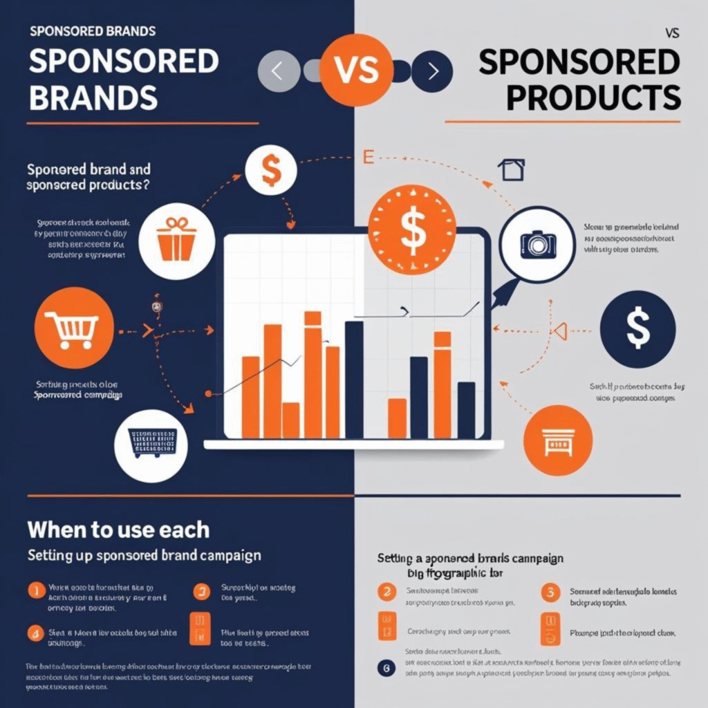 Sponsored Products vs Sponsored Brands