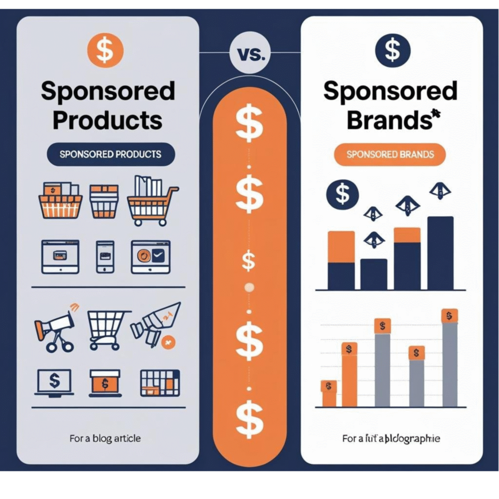 Sponsored Products vs Sponsored Brands